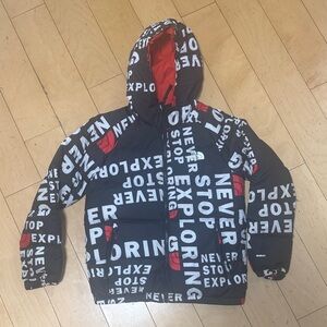 The North Face Black and Red Kids' Jacket